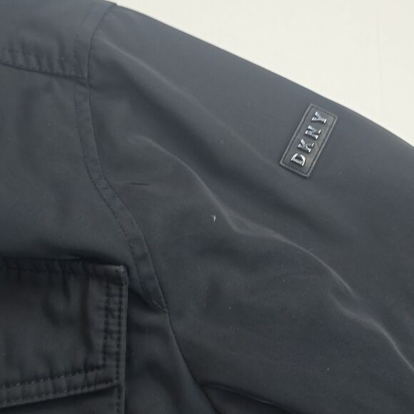 DKNY Men's M-65 Field Heavyweight Winter Jacket Black Size Medium - Picture 11 of 16